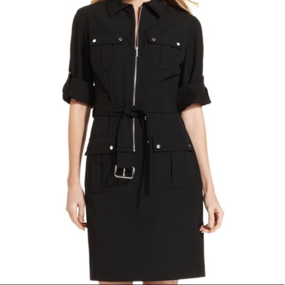 Michael Kors Utility Shirt Dress size small